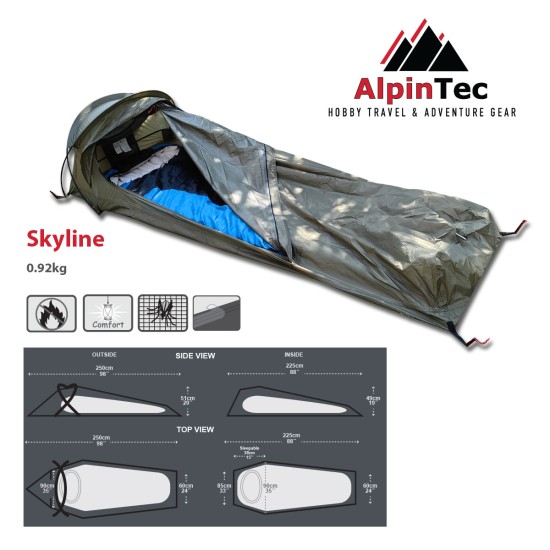AlpinTec ΣΚΗΝΗ Bivvy Bag Skyline