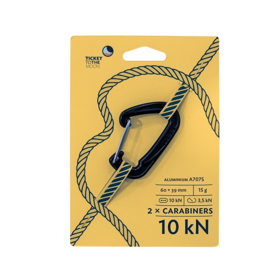 Carabiner TICKET TO THE MOON 10kN (2 Τεμάχια)