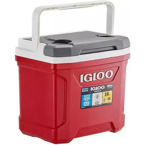 Ψυγείο IGLOO LATITUDE 16 // ΚΟΚΚΙΝΟ