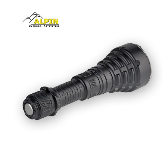 AlpinOutdoor Φακός LEP 2,8Km LaserBeam Mini με Ειδικό κάτοπτρο
