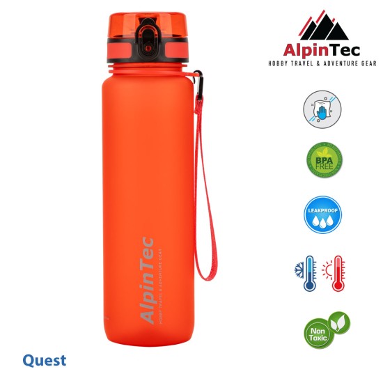 Παγούρι ALPINTEC 1000ml - πορτοκαλί