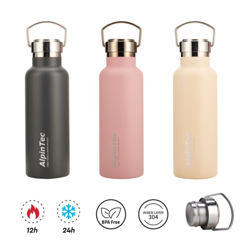 Θερμός ALPINTEC Solist 550ml - Ivory Jade White