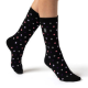 Γυναικείες Ισοθερμικές κάλτσες HEAT HOLDERS Ultra Lite Nicosia Dots Socks - Black & Purple